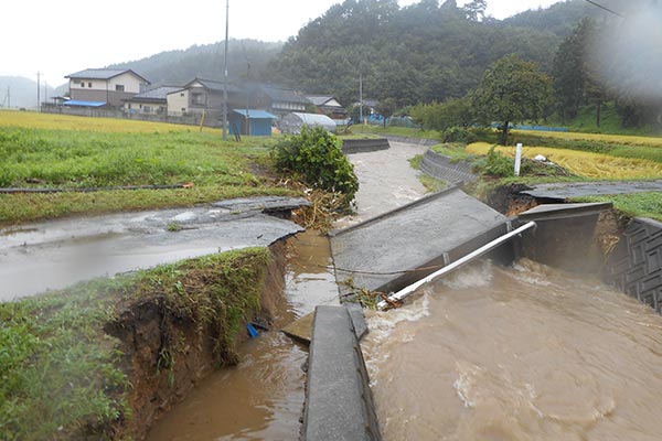 水害視察